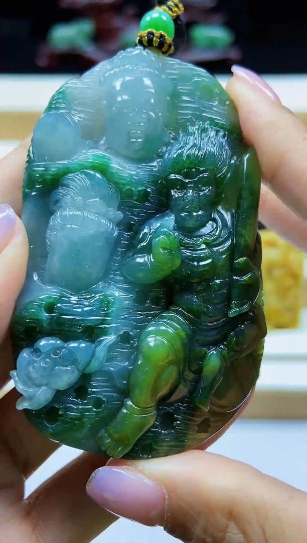 未镶嵌挂件翡翠翡翠A货