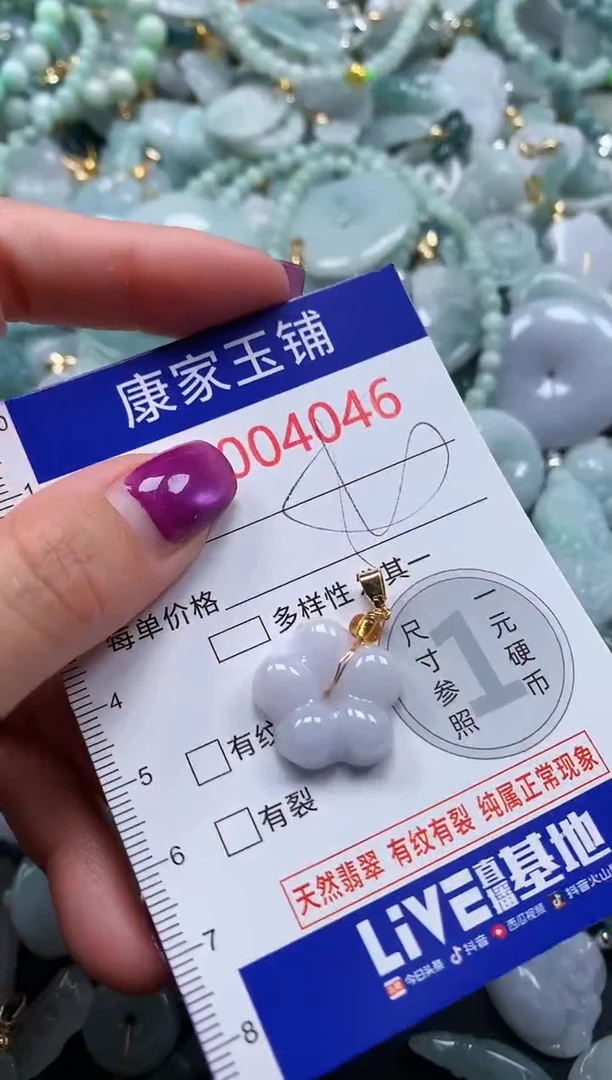 颈饰未镶嵌翡翠4046