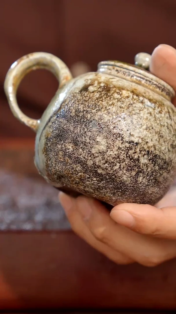 陶瓷奢瓷/瑞寅柴烧茶器（壶）396 微瑕