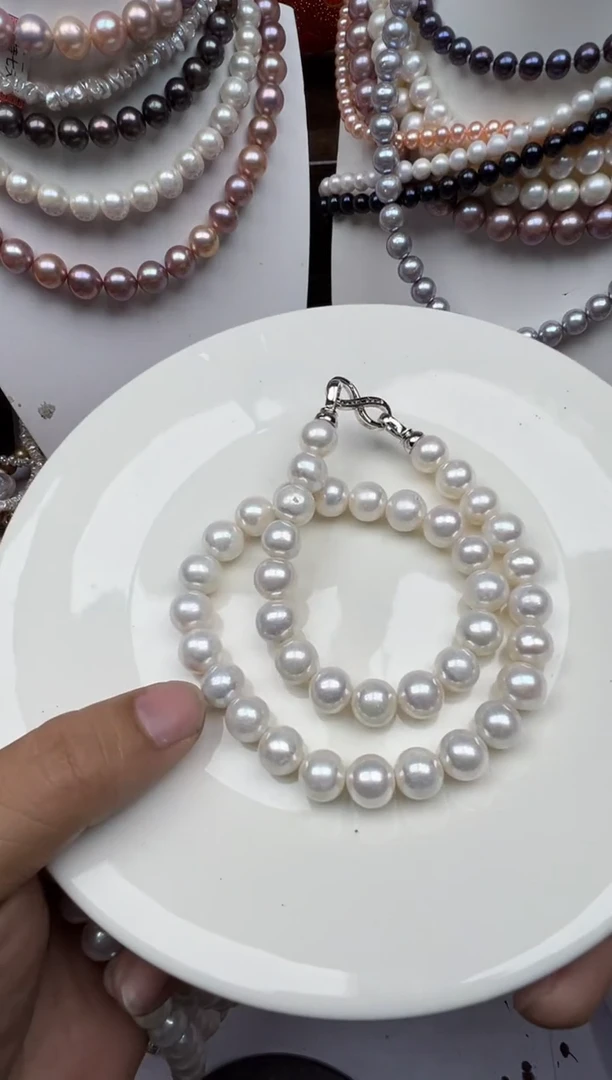 淡水珍珠未镶嵌颈饰1