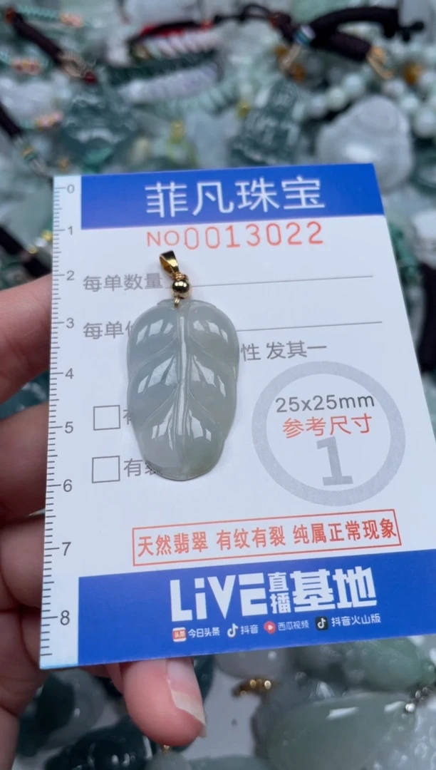 颈饰未镶嵌翡翠13022