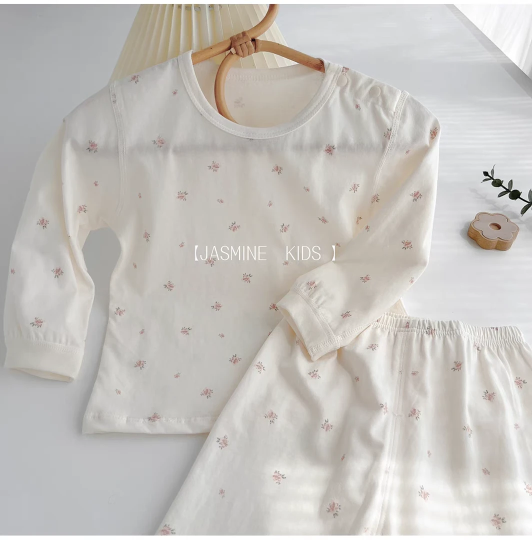 029-春意牧旅 小花秋衣套装