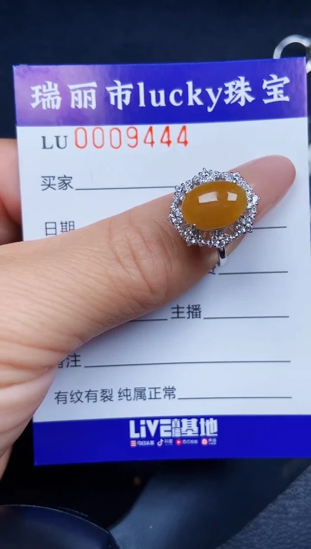 翡翠银S925镶嵌颈饰9444