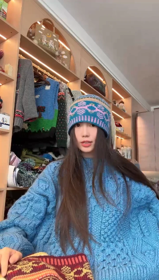 羊毛蓝鸟帽    52-57