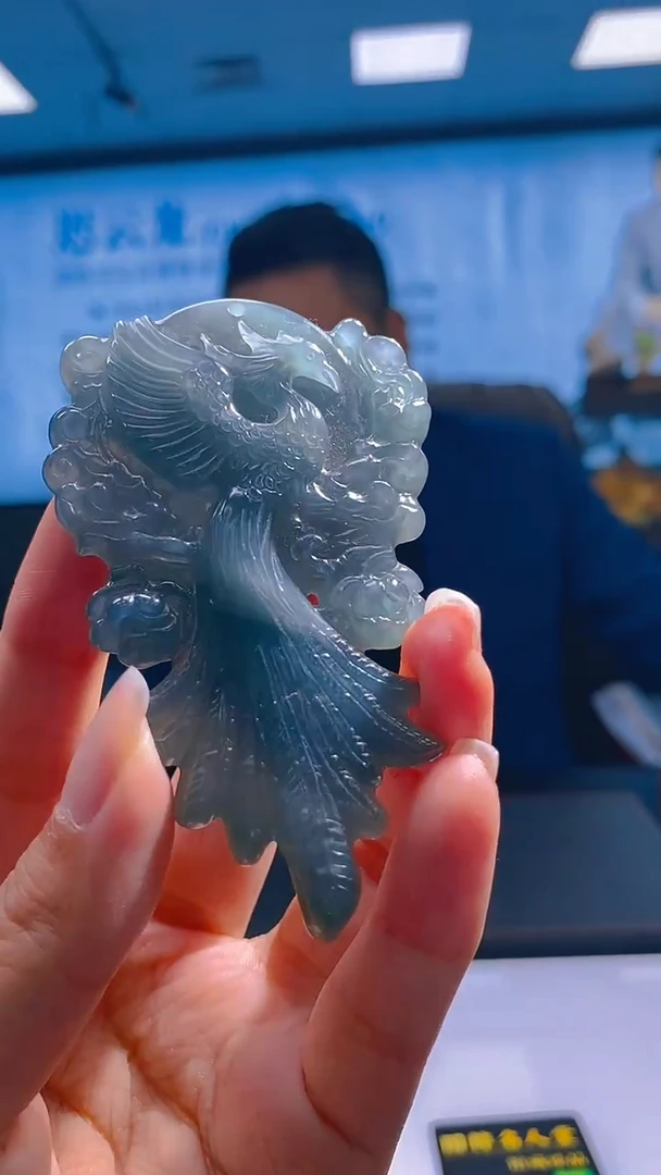 未镶嵌定制翡翠KK翡翠毛货吊坠-28