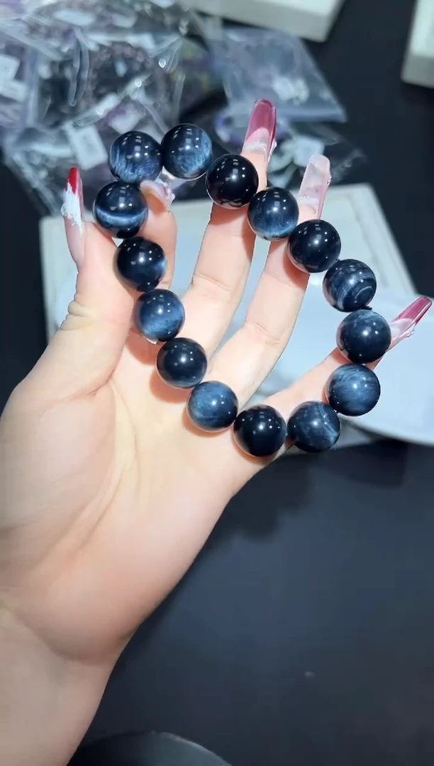 【闪购商品】木变石（虎睛石）手串未镶嵌42b多样性发其一/1条