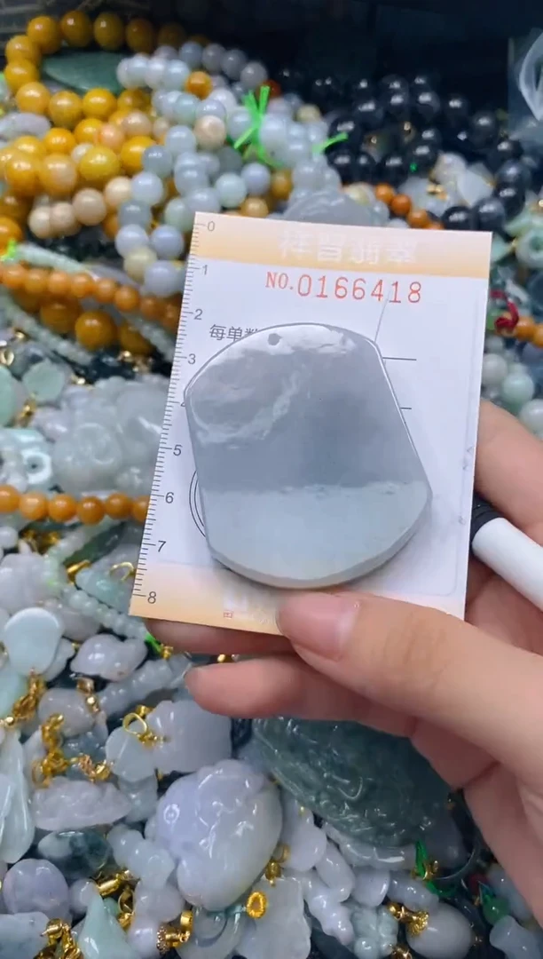 翡翠未镶嵌颈饰闪购0166418