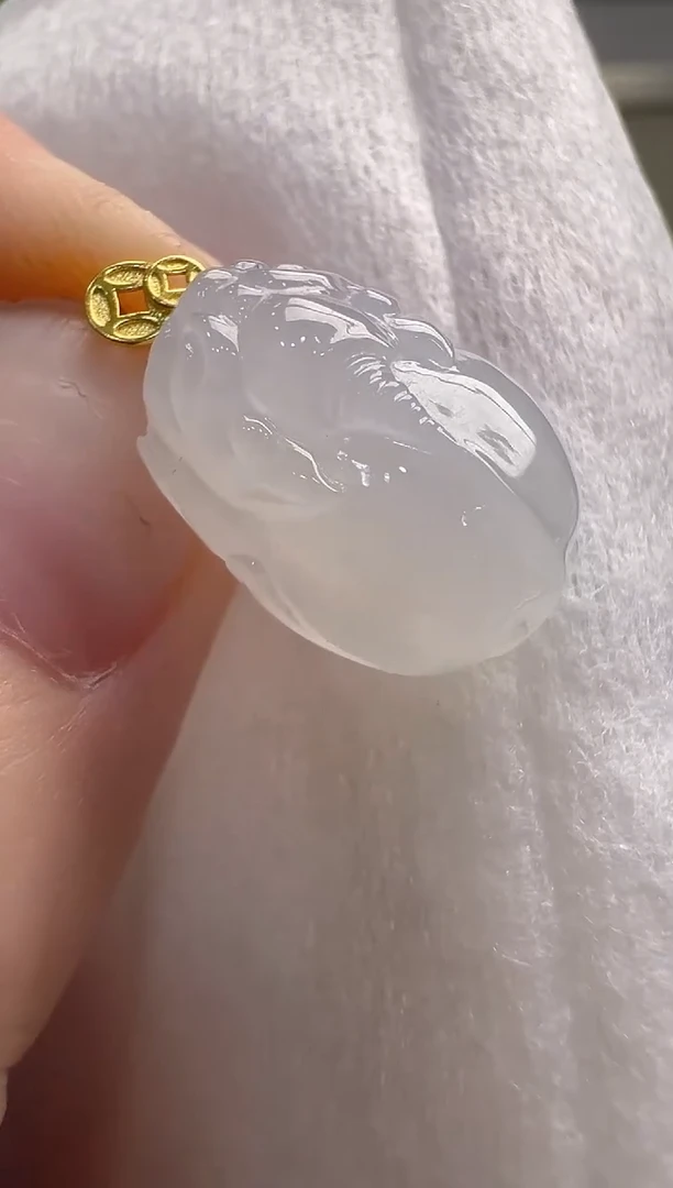 【闪购商品】翡翠吊坠(不含链)18K金镶嵌多样性发货拍一发一