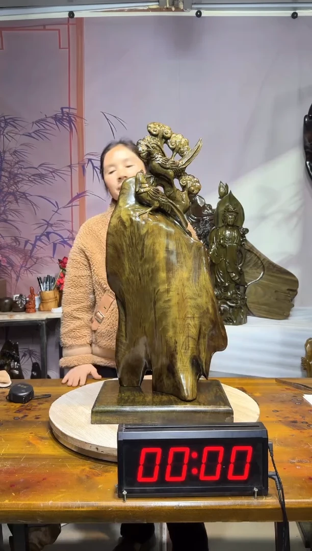 金丝楠金丝楠雕刻摆件