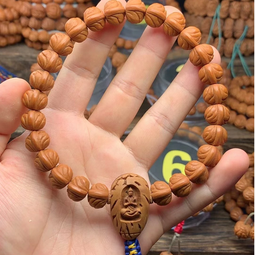 天花板手持龙纹桃核定做