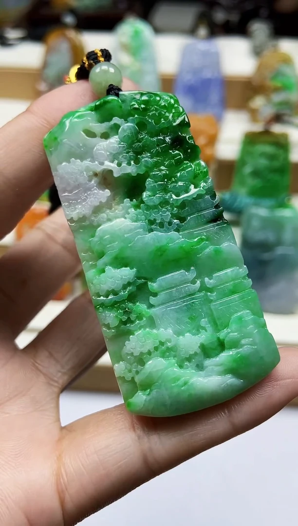 未镶嵌挂件翡翠翡翠A货