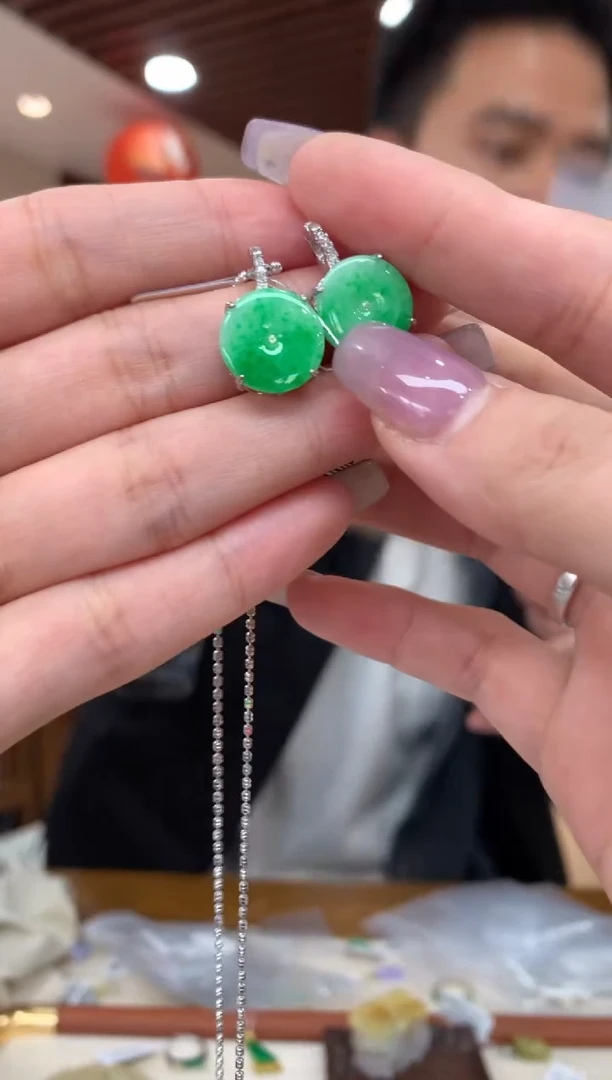 吊坠(不含链)未镶嵌翡翠平安扣多样性发货1件