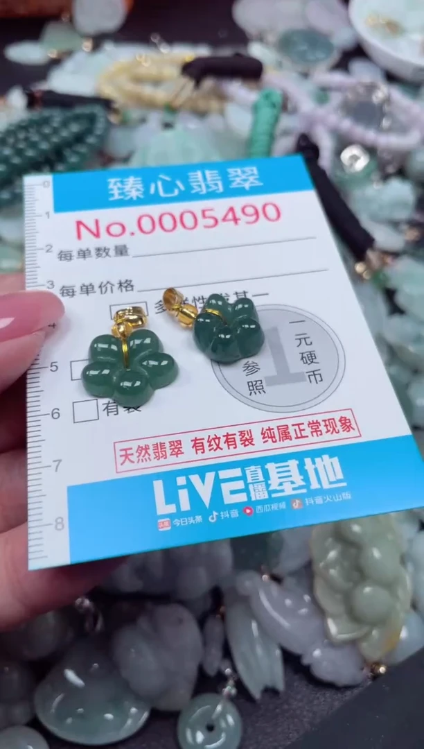 颈饰未镶嵌翡翠5490