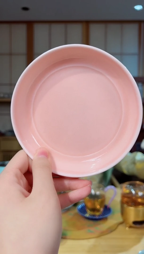 天野粉色圆盘壶承福利价格