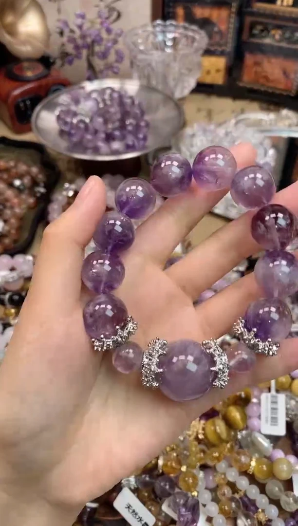 【闪购商品】紫晶手链未镶嵌1501手串