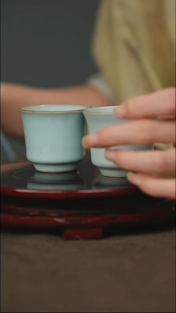 钟式杯 带底款 颜色随机 单只