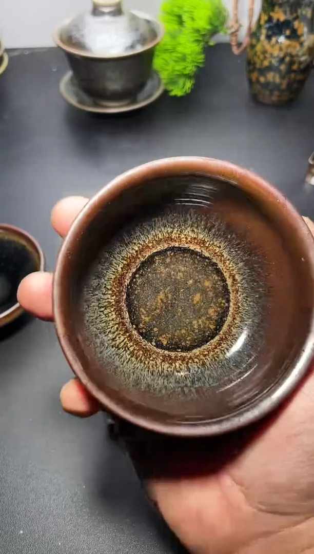 茶盏139叶紫建盏