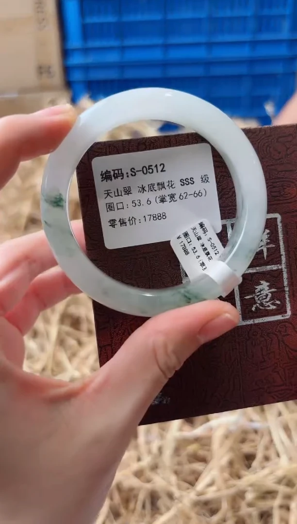 未镶嵌手镯石英质玉S-0512