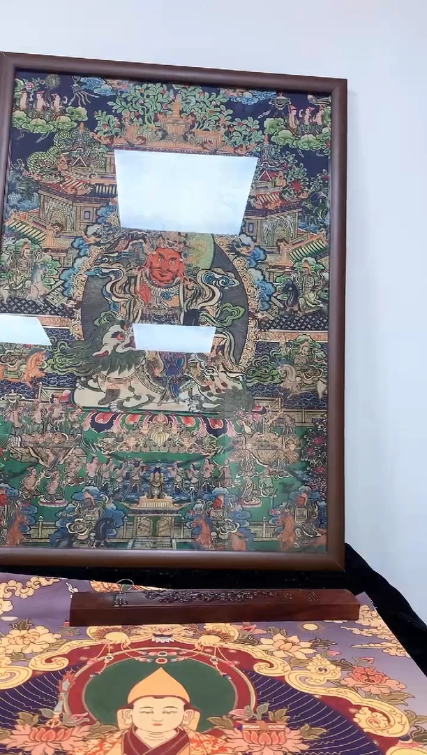 卷轴画288财宝天王