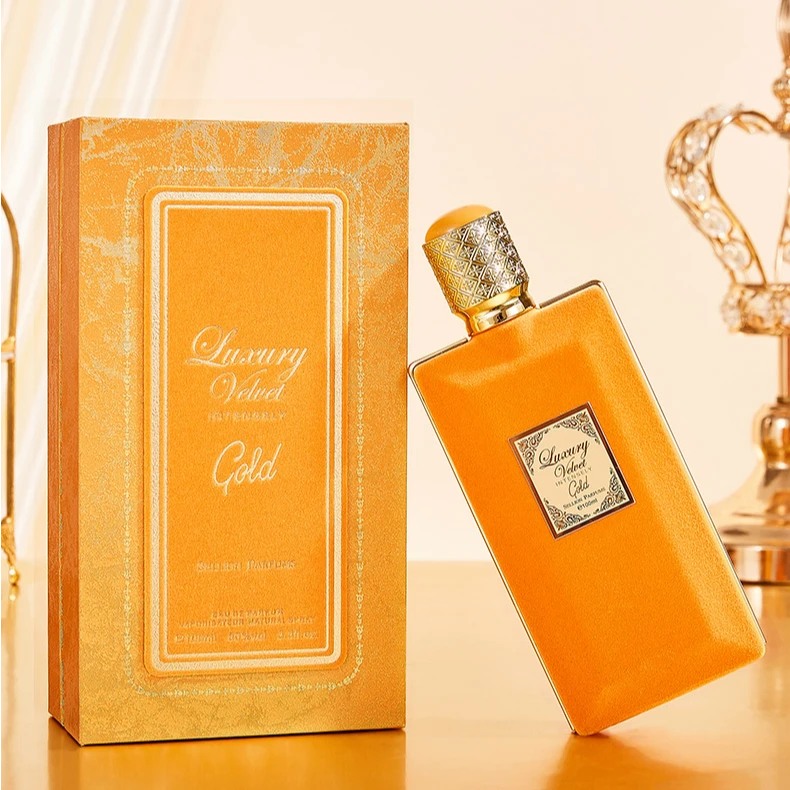 法国SELLION雪尔妮兰华贵璀璨金绒女士香水持久留香礼盒装100ml