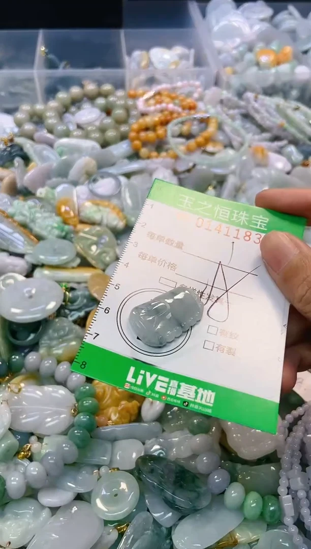 翡翠未镶嵌颈饰闪购0141183