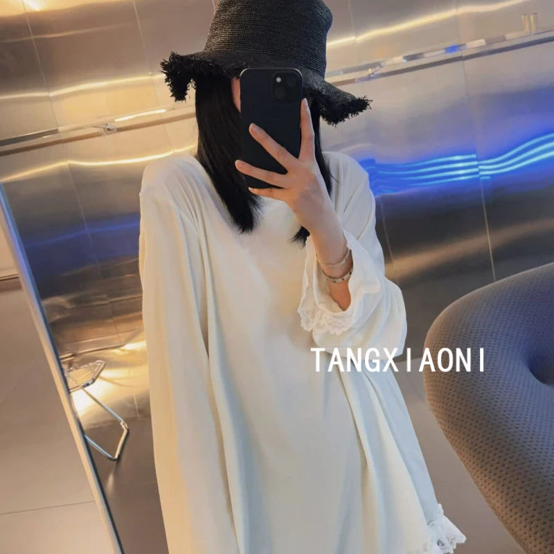 【俏皮精灵】两色丝绒慵懒上衣 衬衫