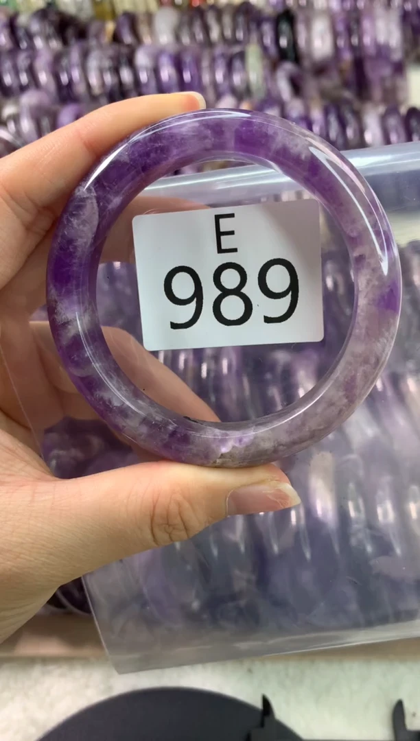 【闪购商品】水晶水晶手镯E未镶嵌989-55