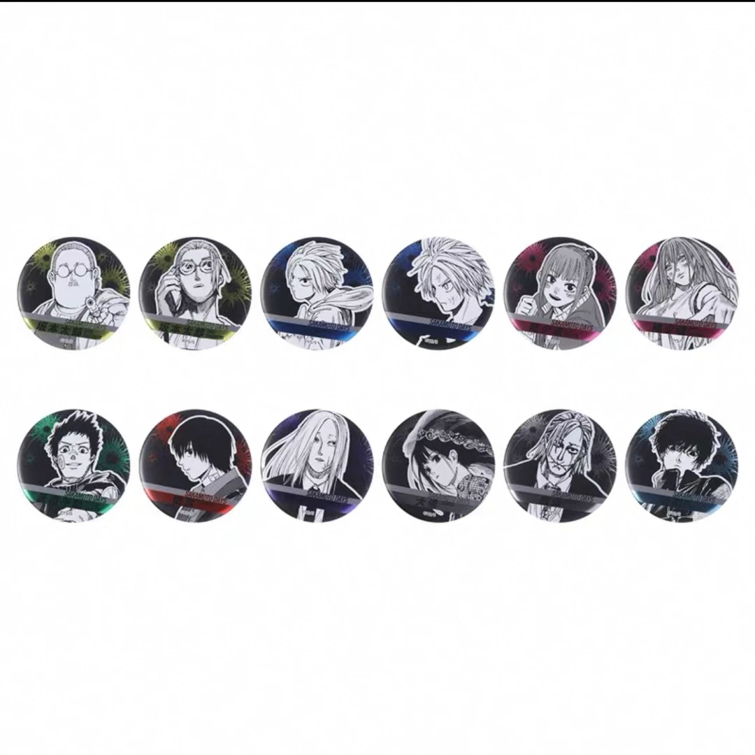 【漫心坊】坂本日常 JCS 原画浮雕吧唧徽章 第1弹