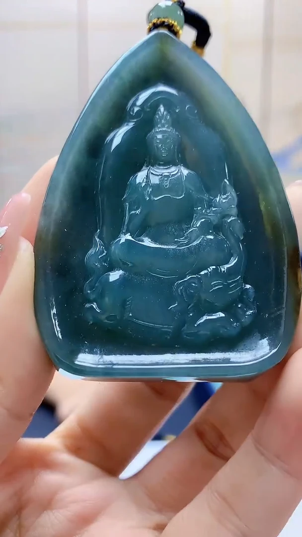 未镶嵌定制翡翠5060ty-毛货挂件47