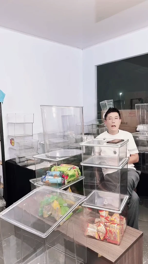 PET盖子款40*40*20 钢化玻璃盖  21套