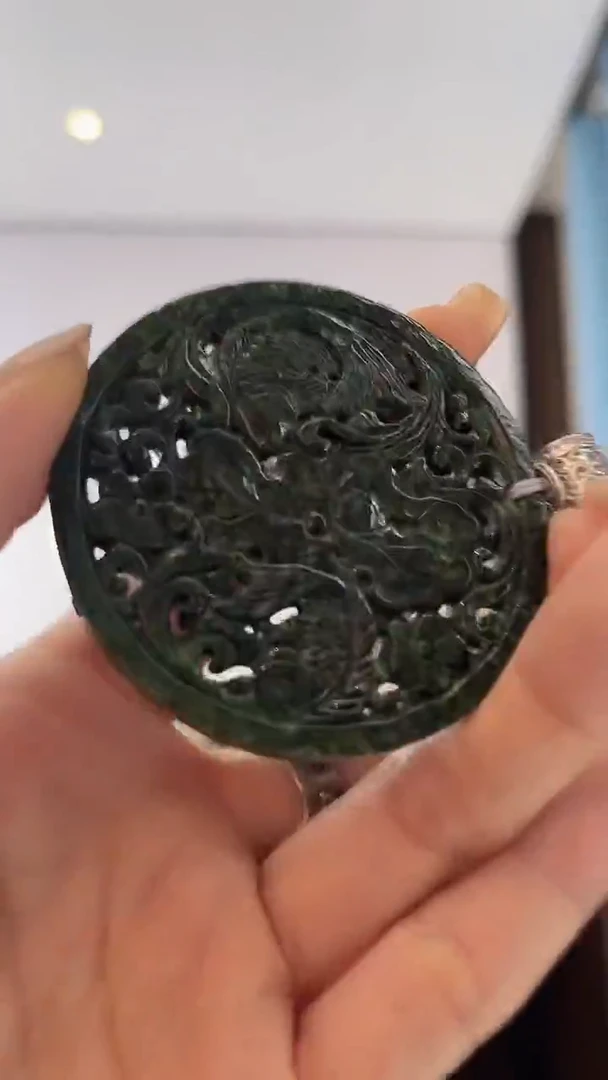 颈饰未镶嵌翡翠罗*翡翠E115