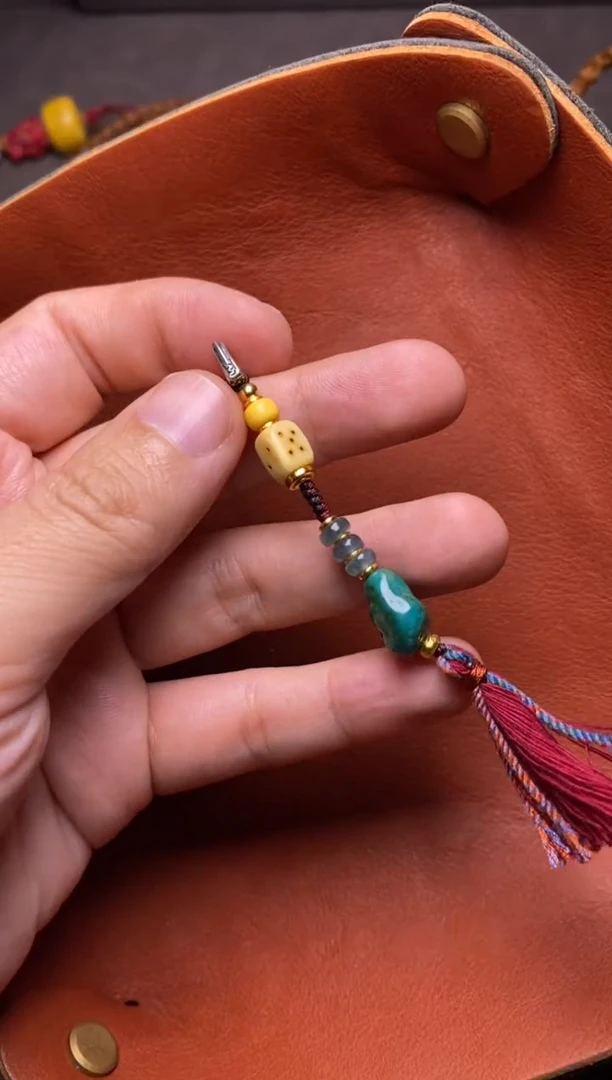 未镶嵌绿松石颈饰设计款骰子侧挂（多样性发其一）