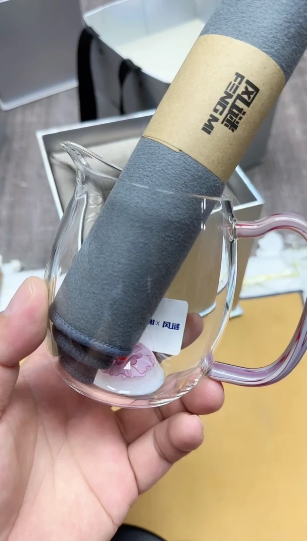 其他风谜瑾韵观语霞粉+茶巾