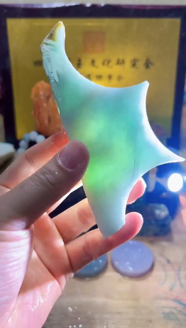 未镶嵌挂件翡翠A货常星7269