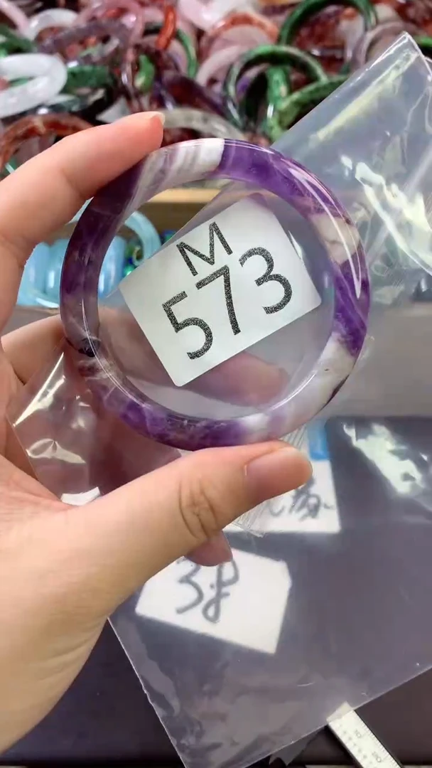 水晶手镯未镶嵌55手镯M573