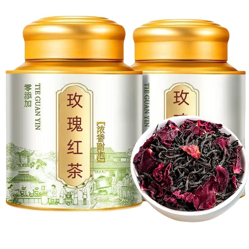玫瑰红茶正宗武夷核心产地茶叶浓香型花香礼盒品质精选好茶冷泡