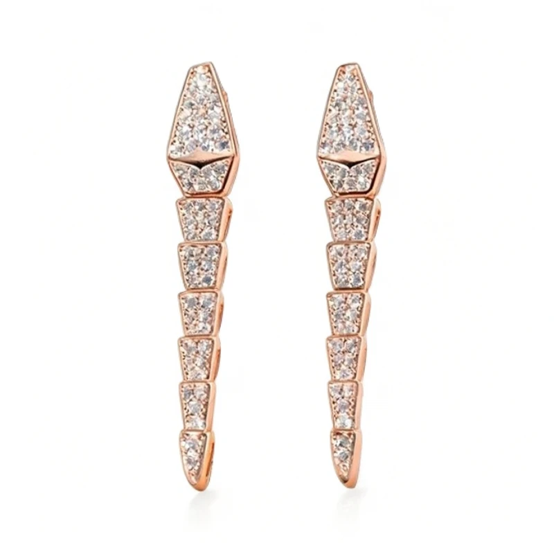 蛇王耳钉QQJZ~5008