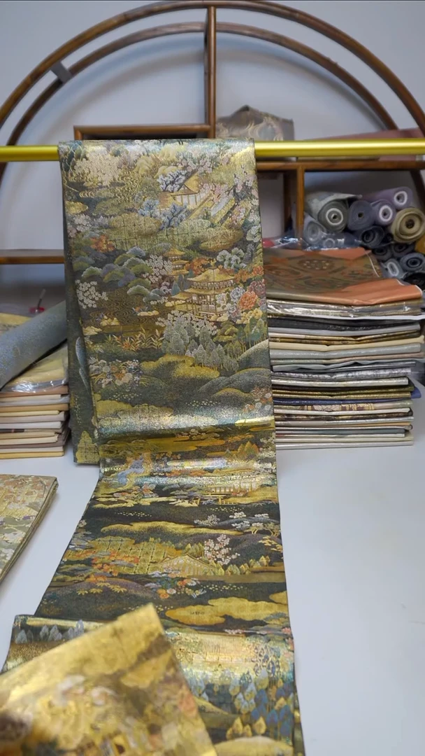 织绣34双面全通丸带