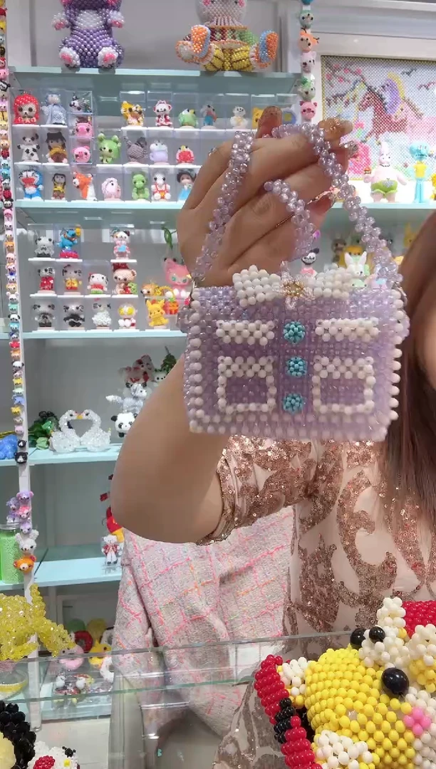 亚克力0361卡4定制款包包材料包1套紫色