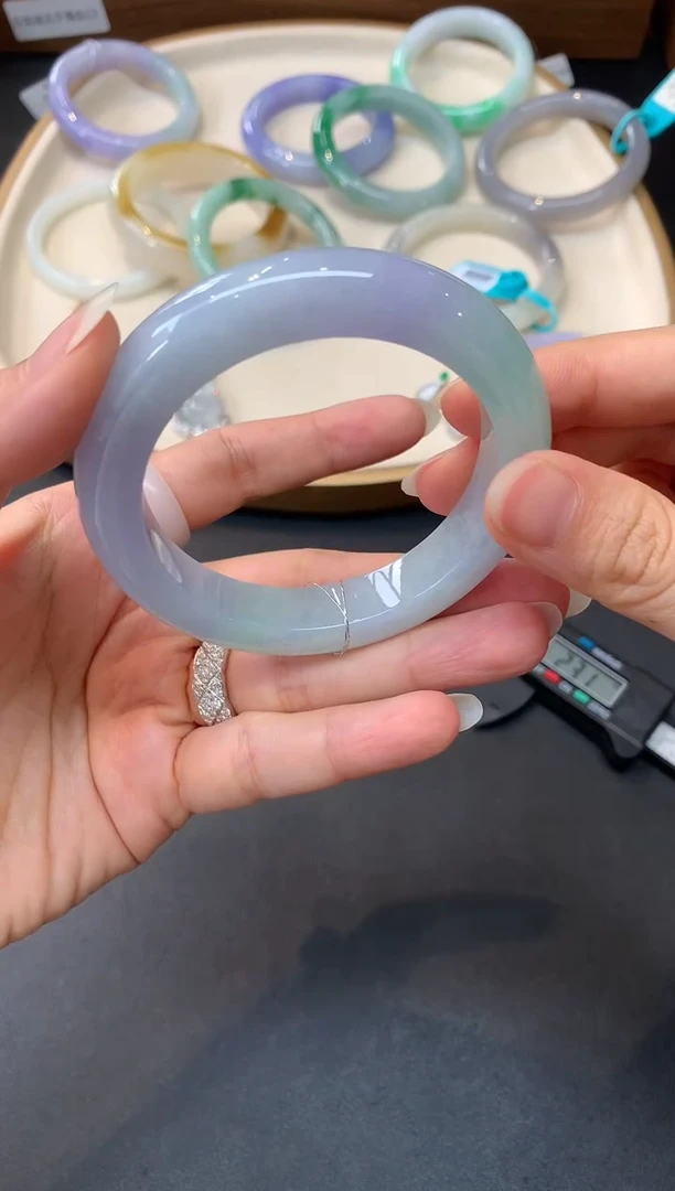 未镶嵌手镯翡翠S34|45000