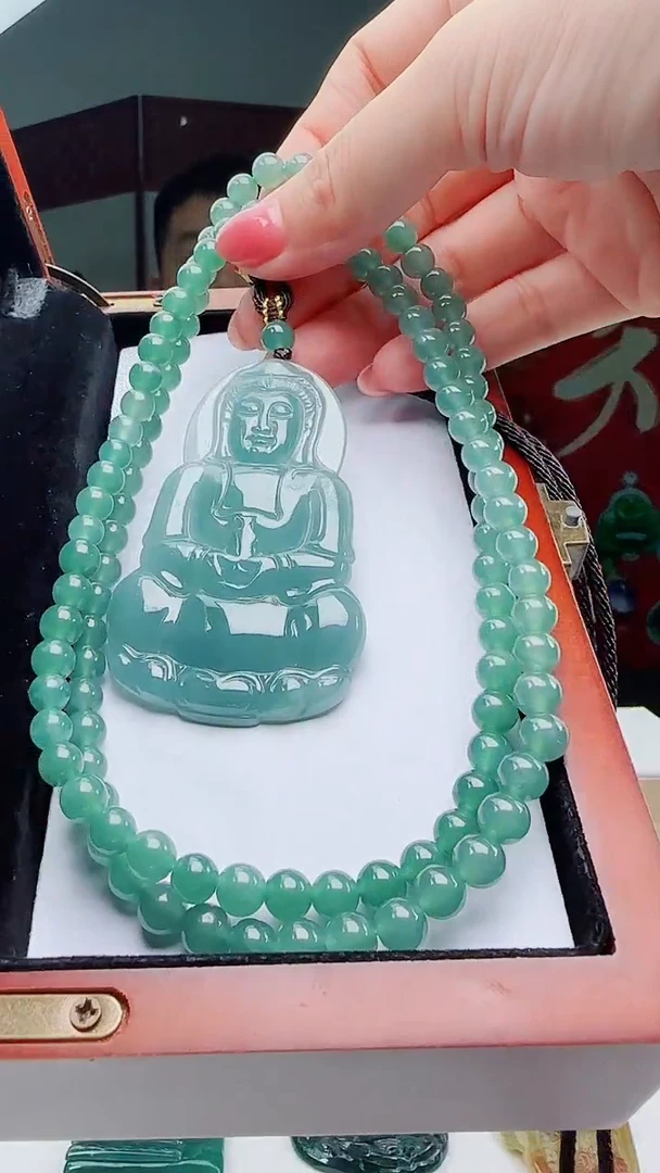 颈饰未镶嵌翡翠多样性发其一  大观音