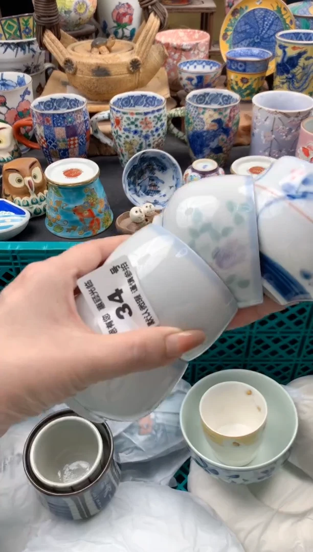 瓷片银34号九姑娘工艺品瓷器