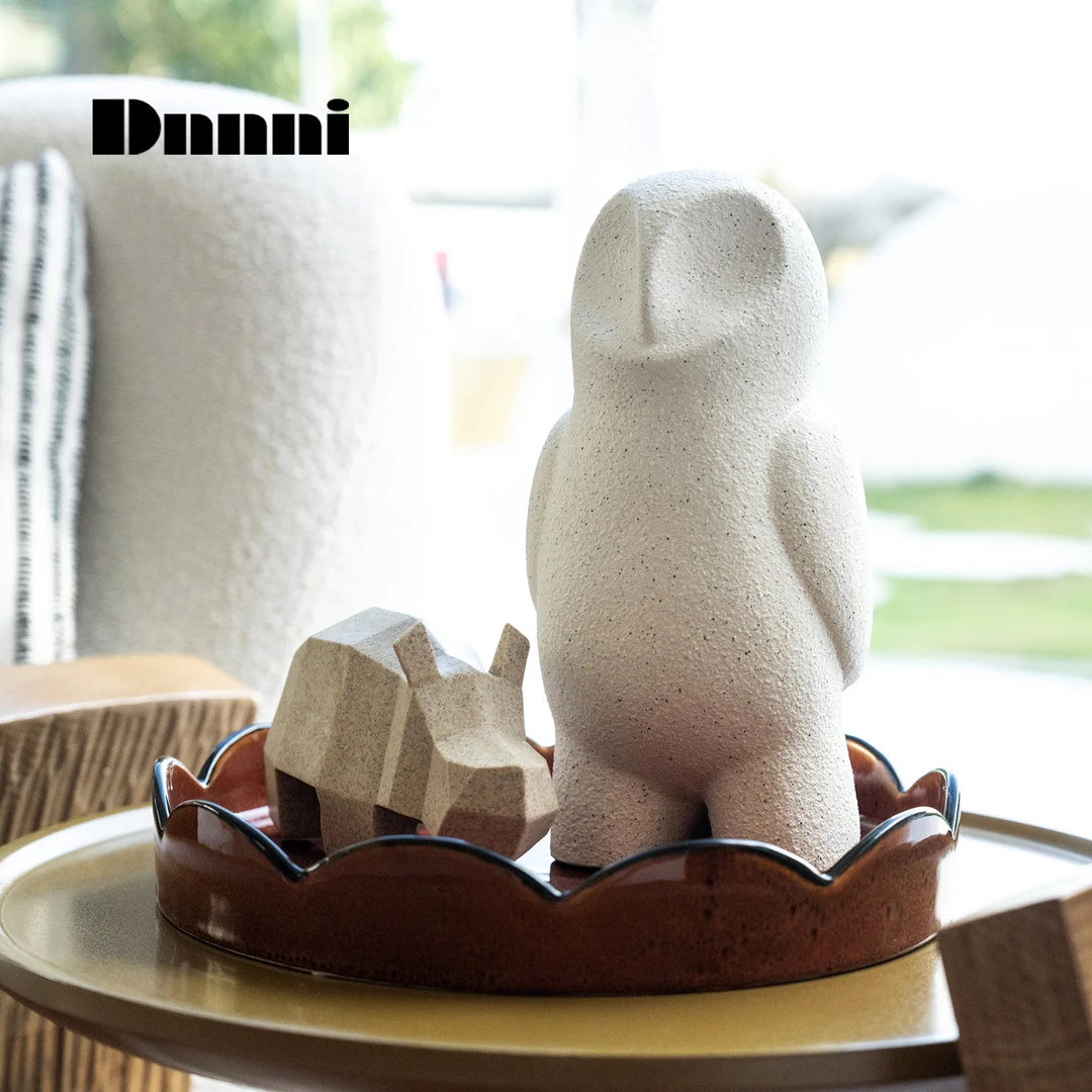 Dnnni现代简约客厅电视柜茶几玄关趣味组合创意装饰品摆件儿童房