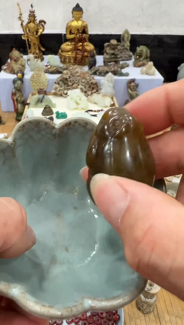 瓷片手工，手绘，陶瓷