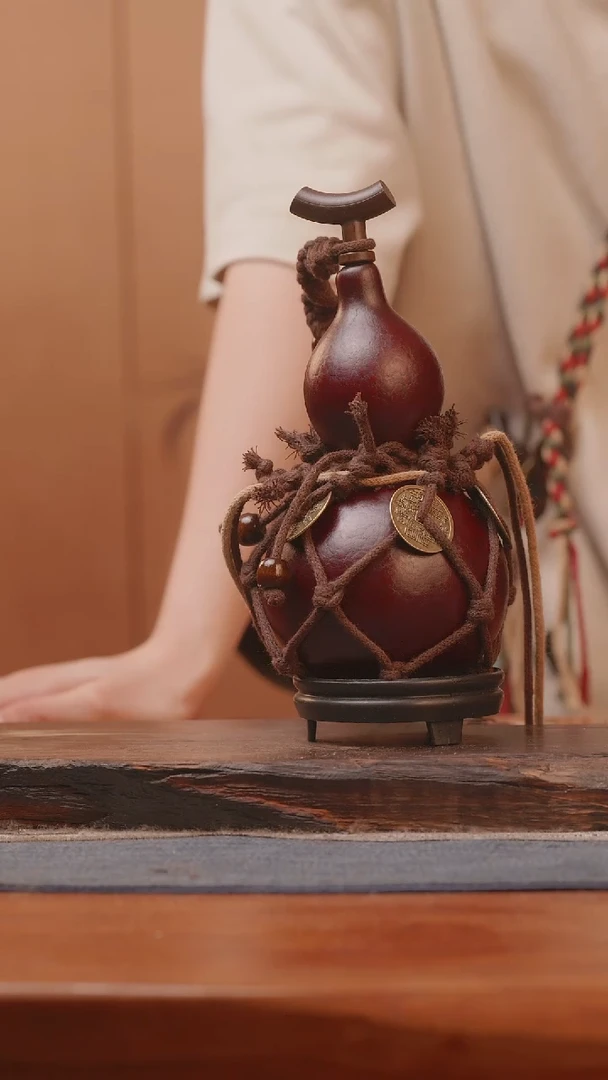 1786号精品大漆葫芦防腐防渗装水茶酒