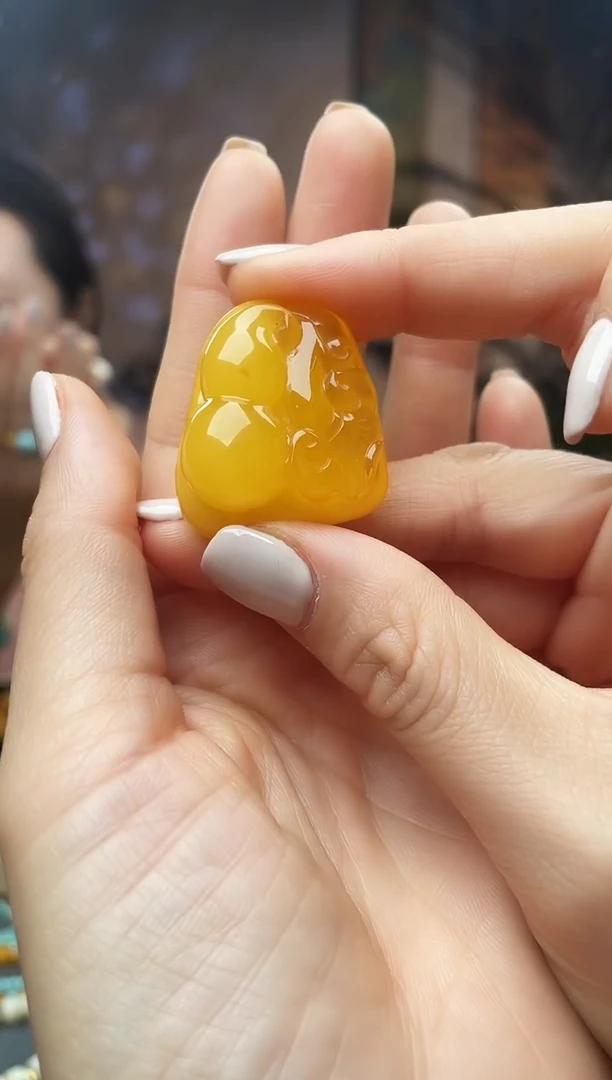 【闪购商品】蜜蜡颈饰未镶嵌吊坠