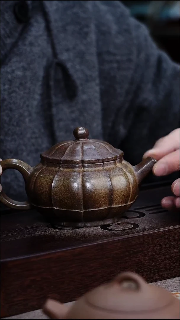 茶壶紫砂宜兴柴烧紫砂壶