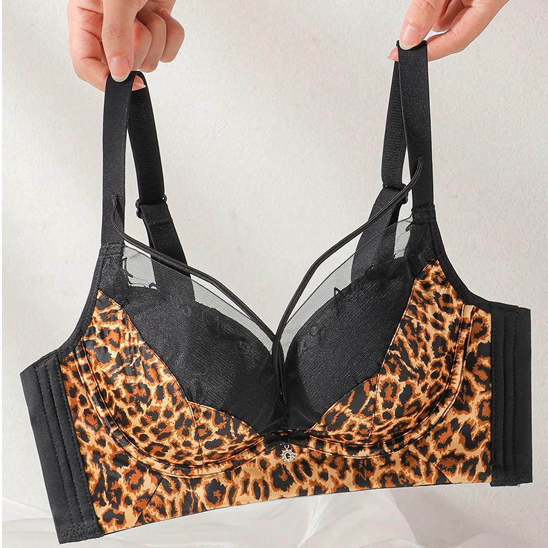 纺予萱新品K833小胸显大性感蕾丝网纱缎面拼接透气舒适调整型内衣