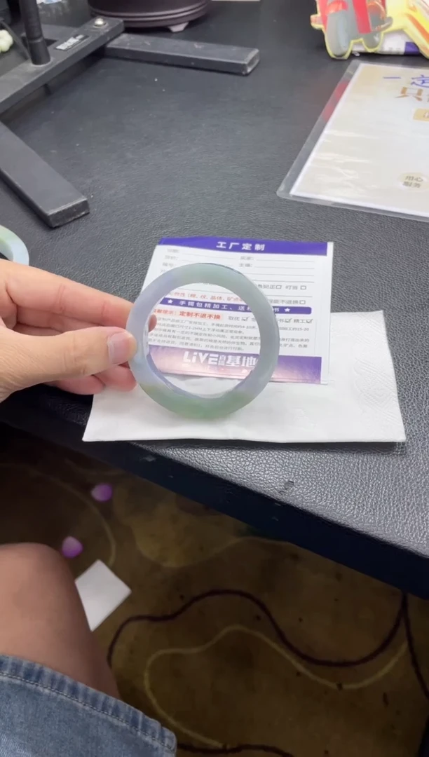 定制翡翠手镯未镶嵌手镯YJZQ/DZS