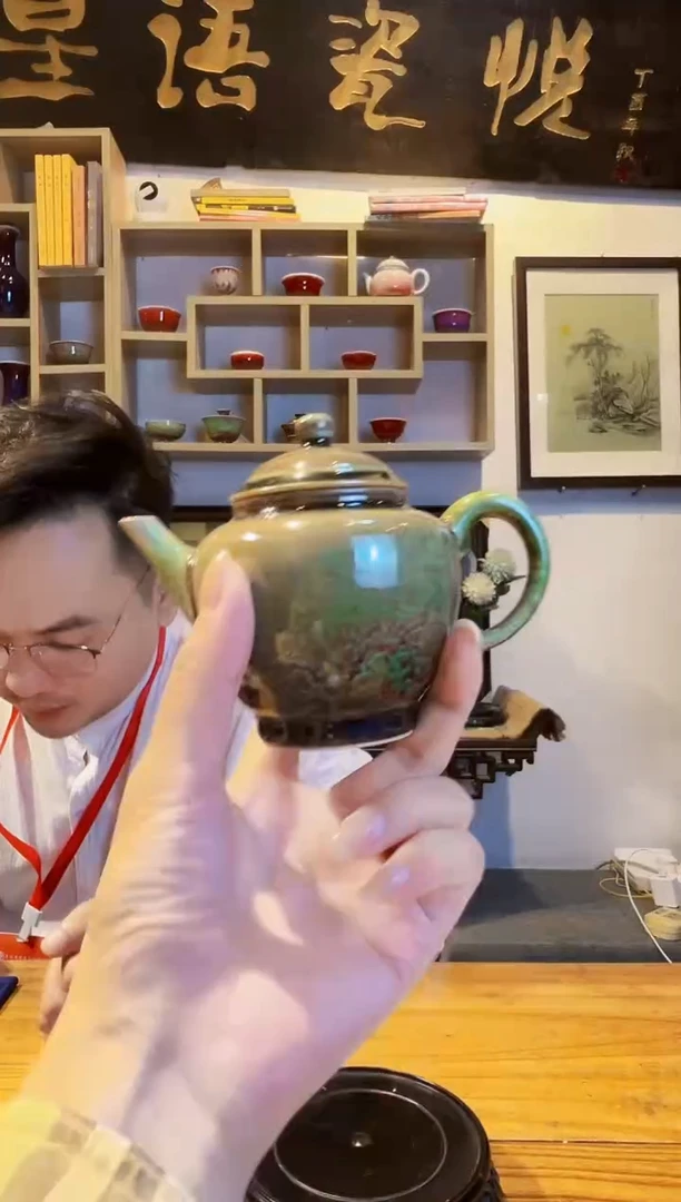 摆件景德镇陶瓷-程文星郎红专场674